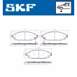 SKF VKBP 81110 A - Jeu de 4 plaquettes de frein avant