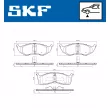 SKF VKBP 81133 - Jeu de 4 plaquettes de frein avant