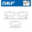 SKF VKBP 81138 A - Jeu de 4 plaquettes de frein avant