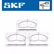 SKF VKBP 81146 A - Jeu de 4 plaquettes de frein avant
