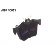 SKF VKBP 90013 - Jeu de 4 plaquettes de frein arrière
