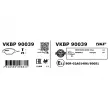 SKF VKBP 90039 - Jeu de 4 plaquettes de frein arrière