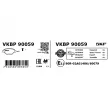 SKF VKBP 90059 - Jeu de 4 plaquettes de frein arrière