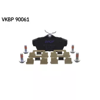SKF VKBP 90061 - Jeu de 4 plaquettes de frein avant