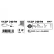 SKF VKBP 90070 - Jeu de 4 plaquettes de frein avant