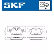 SKF VKBP 90078 - Jeu de 4 plaquettes de frein avant
