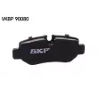 SKF VKBP 90080 - Jeu de 4 plaquettes de frein avant