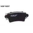 SKF VKBP 90097 - Jeu de 4 plaquettes de frein avant