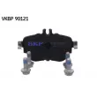 SKF VKBP 90121 - Jeu de 4 plaquettes de frein avant