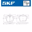 SKF VKBP 90143 - Jeu de 4 plaquettes de frein avant