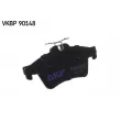 SKF VKBP 90148 - Jeu de 4 plaquettes de frein arrière