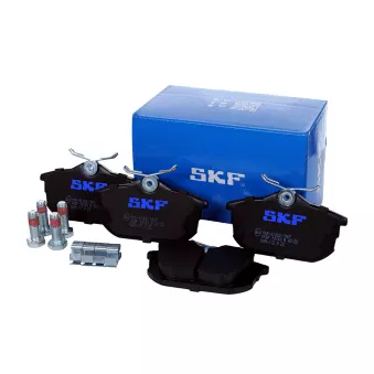SKF VKBP 90160 A - Jeu de 4 plaquettes de frein avant