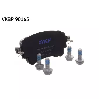 SKF VKBP 90165 - Jeu de 4 plaquettes de frein avant