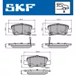 SKF VKBP 90191 A - Jeu de 4 plaquettes de frein avant