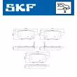 SKF VKBP 90192 A - Jeu de 4 plaquettes de frein avant