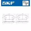 SKF VKBP 90214 A - Jeu de 4 plaquettes de frein avant