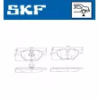 SKF VKBP 90218 - Jeu de 4 plaquettes de frein avant