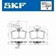 SKF VKBP 90452 E - Jeu de 4 plaquettes de frein arrière