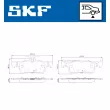 SKF VKBP 90600 - Jeu de 4 plaquettes de frein avant