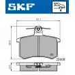 SKF VKBP 90606 - Jeu de 4 plaquettes de frein avant