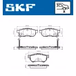 SKF VKBP 90624 A - Jeu de 4 plaquettes de frein avant