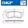 SKF VKBP 90659 - Jeu de 4 plaquettes de frein avant