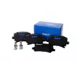 SKF VKBP 90662 - Jeu de 4 plaquettes de frein arrière