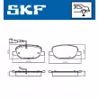 SKF VKBP 91046 E - Jeu de 4 plaquettes de frein avant
