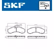 SKF VKBP 91061 E - Jeu de 4 plaquettes de frein avant