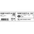 SKF VKBP 91073 A - Jeu de 4 plaquettes de frein avant