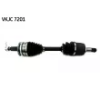 SKF VKJC 7201 - Arbre de transmission