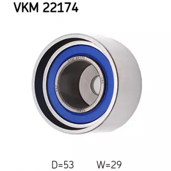 SKF VKM 22174 - Poulie renvoi/transmission, courroie de distribution