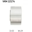 SKF VKM 22174 - Poulie renvoi/transmission, courroie de distribution