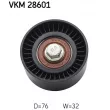SKF VKM 28601 - Poulie renvoi/transmission, courroie de distribution