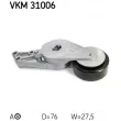 SKF VKM 31006 - Poulie-tendeur, courroie trapézoïdale à nervures