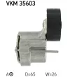 SKF VKM 35603 - Poulie-tendeur, courroie trapézoïdale à nervures