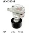 SKF VKM 36041 - Poulie-tendeur, courroie trapézoïdale à nervures