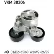 SKF VKM 38306 - Poulie-tendeur, courroie trapézoïdale à nervures