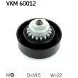 SKF VKM 60012 - Poulie-tendeur, courroie trapézoïdale à nervures