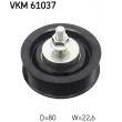 SKF VKM 61037 - Poulie renvoi/transmission, courroie trapézoïdale à nervures