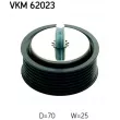 SKF VKM 62023 - Poulie renvoi/transmission, courroie trapézoïdale à nervures