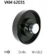 SKF VKM 62031 - Poulie-tendeur, courroie trapézoïdale à nervures