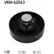 SKF VKM 62043 - Poulie-tendeur, courroie trapézoïdale à nervures