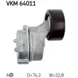 SKF VKM 64011 - Poulie-tendeur, courroie trapézoïdale à nervures