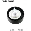 SKF VKM 64041 - Poulie renvoi/transmission, courroie trapézoïdale à nervures