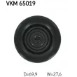 SKF VKM 65019 - Poulie renvoi/transmission, courroie trapézoïdale à nervures