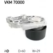 SKF VKM 70000 - Poulie-tendeur, courroie crantée