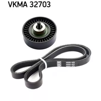 SKF VKMA 32703 - Jeu de courroies trapézoïdales à nervures