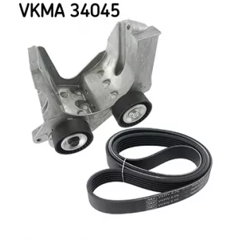 SKF VKMA 34045 - Jeu de courroies trapézoïdales à nervures
