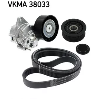 SKF VKMA 38033 - Jeu de courroies trapézoïdales à nervures